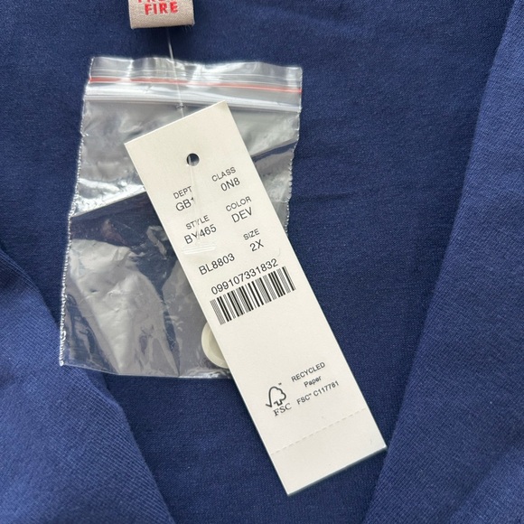 Cotton-blend pajama short set - Picture 4 of 10